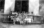 Byrneville Elementary School about 1947 (click for full size image)