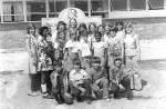 Carver Middle School Honor Society October 1976 (click for full size image)