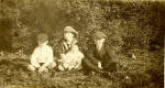 Wallace and Ruby Mayo and Edgar Simmons c. 1917 (click for full size image)